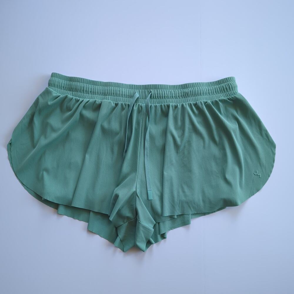 LAB JOY Mint Green Athletic Shorts XXL Athleisure Pilatescore